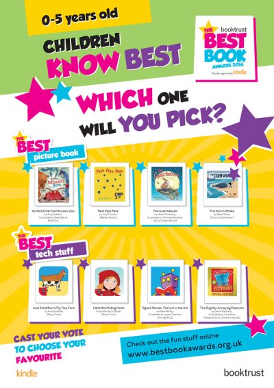 Best Book Awards 2014: Age 0-5 Poster
