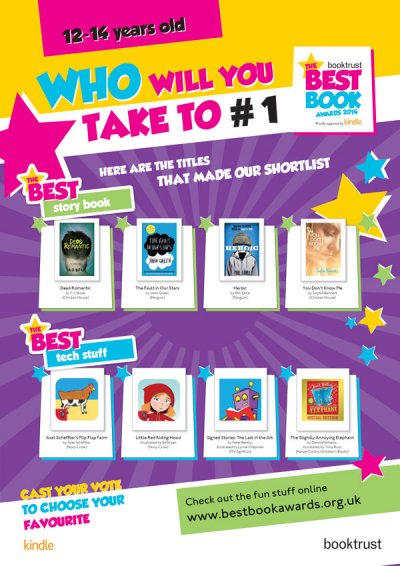 Best Book Awards 2014: Age 12-14 Poster